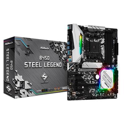 MOTHER ASROCK B450M STEEL LEGEND 4 AM4